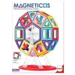 BLOQUES MAGNETICOS 46 PIEZAS