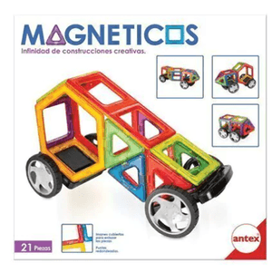 BLOQUES MAGNETICOS 21 PIEZAS