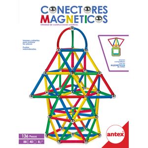 CONECTORES MAGNETICOS 136 PIEZAS