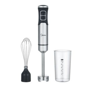 Licuadora de mano 850W Midea HB-1100X2AR1 Color Negro/Inox