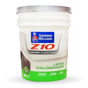 Látex Cielorrasos Z10 mate blanco 20 Lts