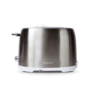 Tostadora Daihatsu  TA017296-GS 800W 2 Panes 2 funciones Color Inoxidable