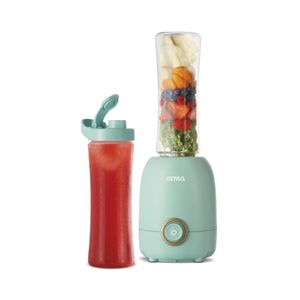 Licuadora personal azul con vaso transportable adicional Atma 350 W 600 ml LP8445BAP
