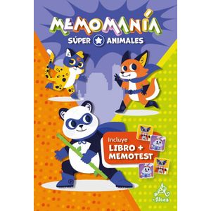 MEMOMANIA SUPER ANIMALES LIBRO + MEMOTEST - Anonimo