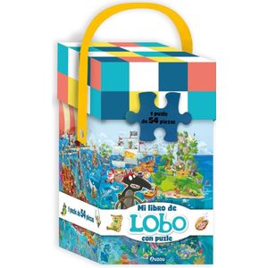 MI LIBRO DE LOBO CON PUZZLE - Los Editores de Auzou