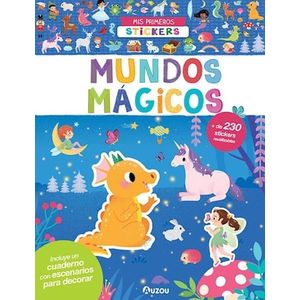 MUNDOS MAGICOS INCLUYE UN CUADERNO CON ESCENARIOS PARA DECORAR - Wu, Yi Hsuan