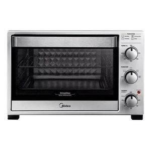 Horno Electrico Grill Midea 32lt Bruto Neto Silver
