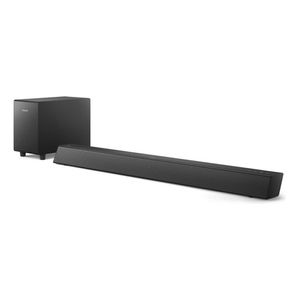 Soundbar 2.1 Con Subwoofer Inalámbrico Philips Negro