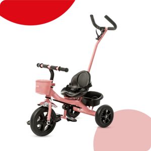 Triciclo Con Barral De Acero Reforzado Rosa Bebesit SL-1701D