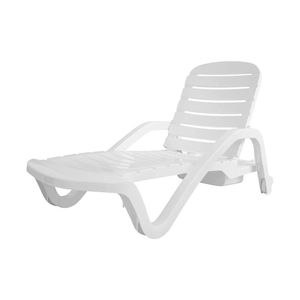 Reposera art. 40111 piletera blanca norma home