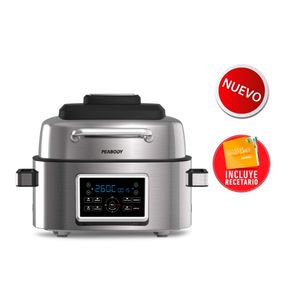 Freidora sin Aceite Peabody PE-AFG011X con Grill 6Lts