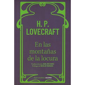 EN LAS MONTAÑAS DE LA LOCURA - LOVECRAFT, H.P.
