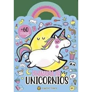 PIJAMADA DE UNICORNIOS CON 60 STICKERS - Pingray, Maria Jose