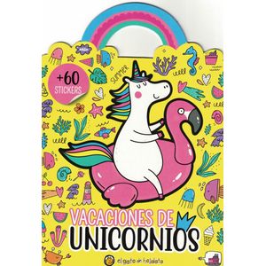 VACACIONES DE UNICORNIO + 60 STICKERS - Pingray, Maria Jose