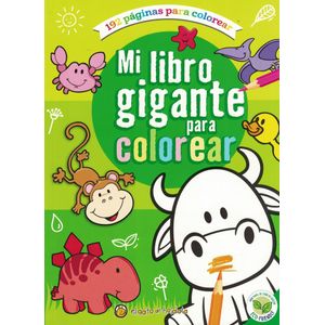 MI LIBRO GIGANTE PARA COLOREAR VERDE - Pingray, Maria Jose