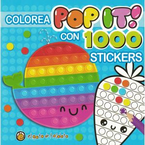BALLENA COLOREA POP IT CON 1000 STICKERS - Pingray, Maria Jose