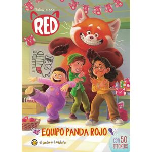 RED EQUIPO PANDA ROJO DISNEY CON 50 STICKERS - Pingray, Maria Jose