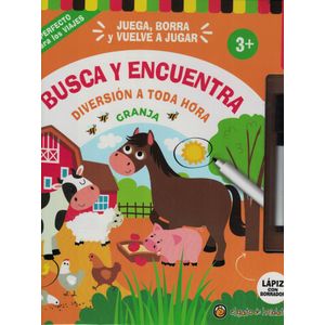 BUSCA Y ENCUENTRA DIVERSION A TODA HORA LA GRANJA - Pingray, Maria Jose