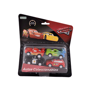 Set X4 Autos Coleccionables Cars Ditoys