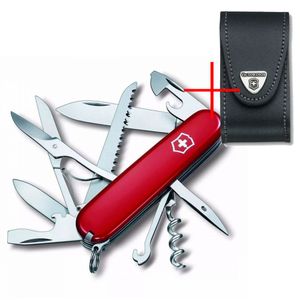 Victorinox Combo Cortapluma Huntsman Rojo + Funda