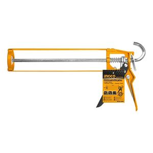 Pistola Aplicadora De Silicona Doble Empuje 9  Ingco Hcg1409