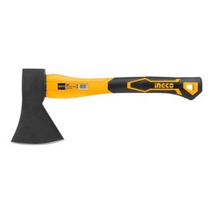 Hacha De Mano 600g Cabo Fibra Vidrio 38cm Ingco Haxs206001