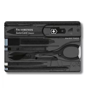 Tarjeta Victorinox Swisscard 10 usos tijera pinza boligrafo regla