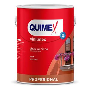 Latex Interior/exterior Prof.. Novo 20l Quimex Vinilmex 2085