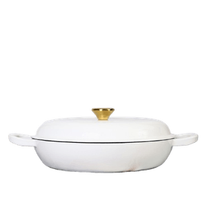 Cacerola Paellera Asas 30cm Feuer Hierro Fundido Enlozado