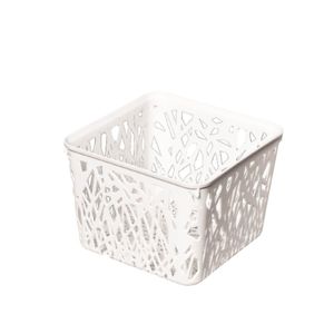 CANASTO ORGANIZADOR CONTENEDOR CESTO CAJA  19X19.5X14
