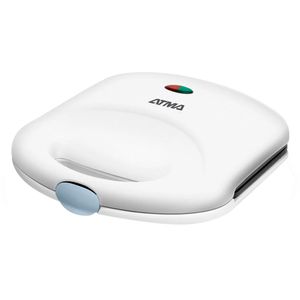 Sandwichera Dual Atma Sm8911p Antiadherente Indicador Led
