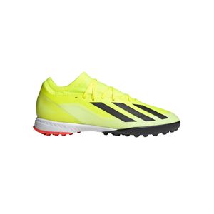 Botines Adidas X Crazyfast League TF Unisex Fútbol Amarillo