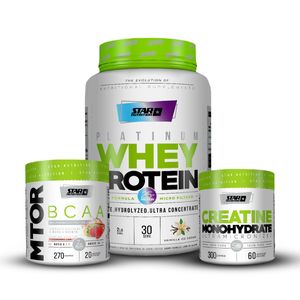 Star Nutrition Power BCAA Pack Sabor: Vainilla + Strawberry Lime Star Nutrition
