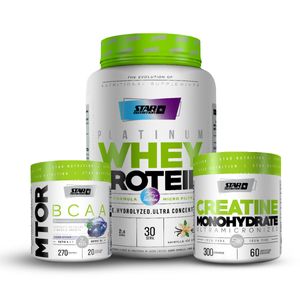 Power BCAA Pack Sabor: Vainilla + Grape Attack Star Nutrition