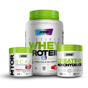Star Nutrition Power BCAA Pack Sabor: Frutilla + Fruit Punch Star Nutrition