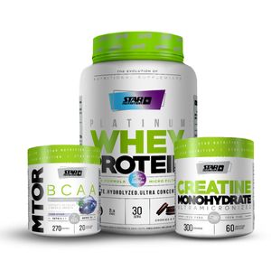 Star Nutrition Power BCAA Pack Sabor: Cookies + Grape Attack Star Nutrition