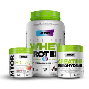Star Nutrition Power BCAA Pack Sabor: Cookies + Strawberry Lime Star Nutrition