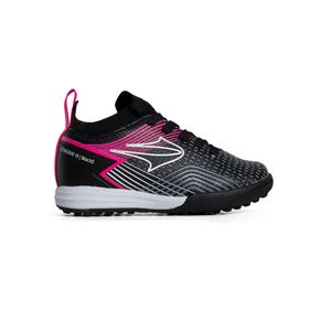 Botines Topper Stingray III Mach 5 Niños Fútbol Negro
