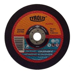 Disco Centro Deprimido 10a 178x4.8x22.23 Tyrolit