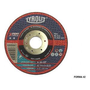 Disco Centro Deprimido 114x4.8x22.23 Xpertools Tyrolit