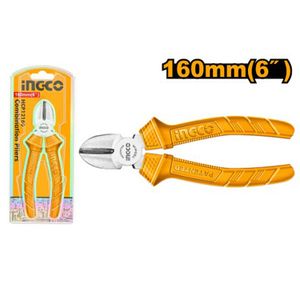 Alicate corte diagonal 6"/160mm en blíster Ingco HDCP12160