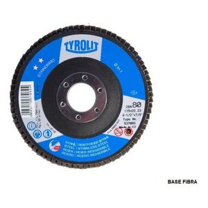 Disco Flap 115 Mm Grano 80 Tyrolit