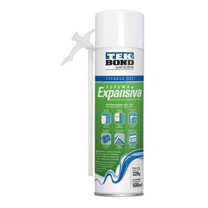 Espuma De Poliuretano Expandido De 320g/500ml Tek Bond