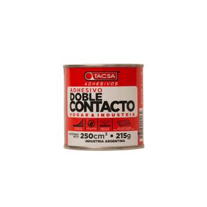 PEGAMENTO CEMENTO DOBLE CONTACTO EN LATA X 1/4L TACSA