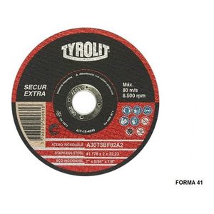 Disco Centro Plano Fino A30 178x2.0x22.23 Tyrolit