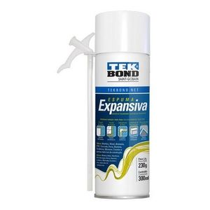 Espuma De Poliuretano Expandido De 230g/300ml Tek Bond