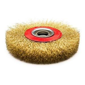 Cepillo Circular Acero Rizado 5x1 Calabro Cc011