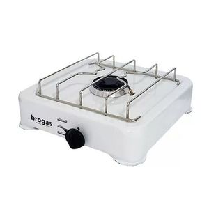 Anafe epoxi blanco para G/E 1 hornalla Brogas 2104