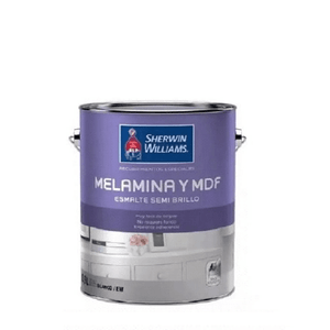 Esmalte sintético Melamina y MDF semi brillante blanco 3,6 Lts