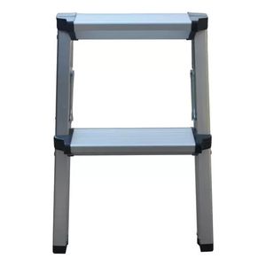 Escalera Smart Kassel Dos Escalones Plegable Aluminio